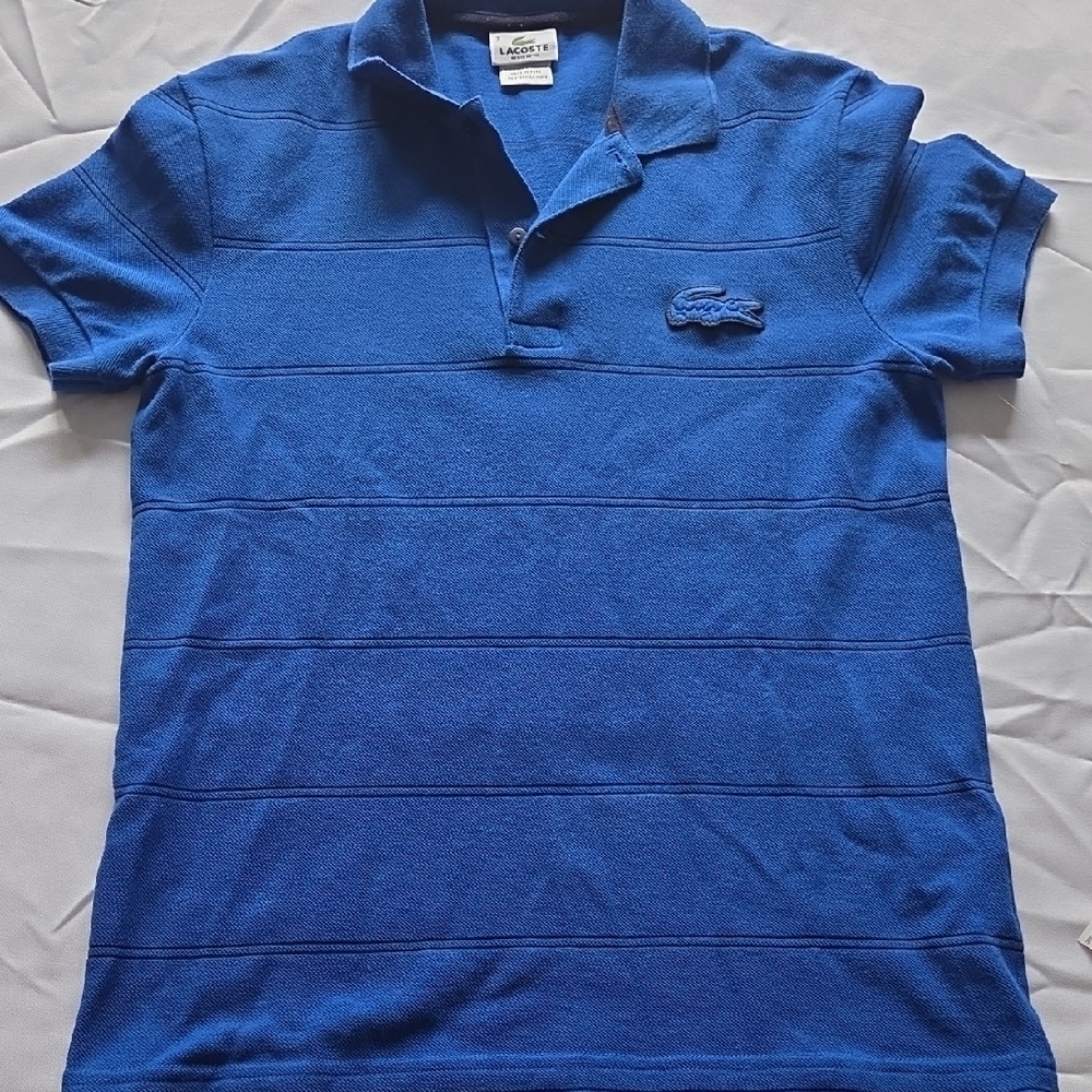 Lacoste Men's Polo Shirt in Vibrant Blue